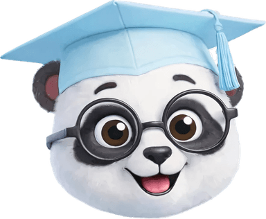 Floating Mascot Panda