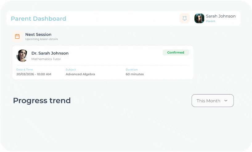 parent dashboard