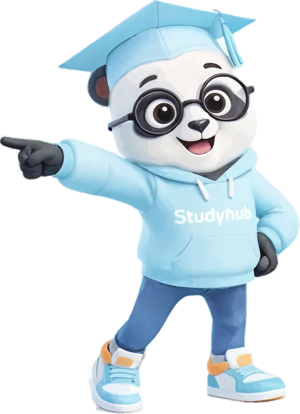Panda pointing